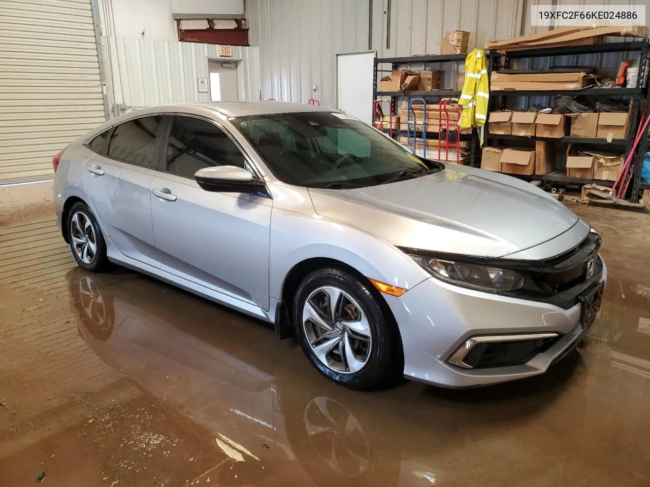 2019 Honda Civic Lx VIN: 19XFC2F66KE024886 Lot: 66387784