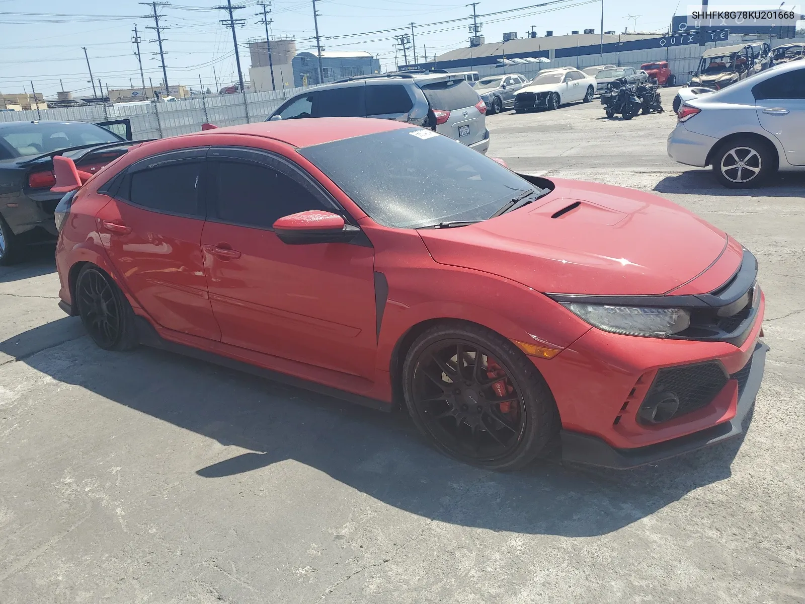 SHHFK8G78KU201668 2019 Honda Civic Type-R Touring