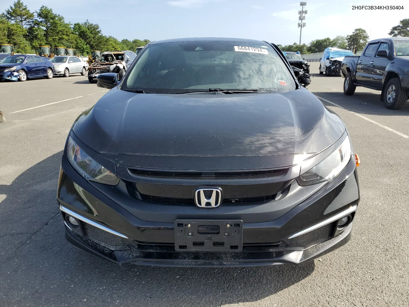 2HGFC3B34KH350404 2019 Honda Civic Ex