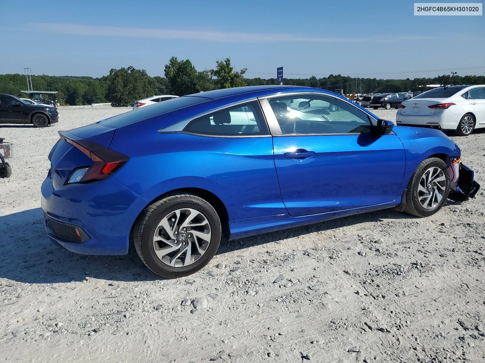 2019 Honda Civic Lx VIN: 2HGFC4B65KH301020 Lot: 66855674