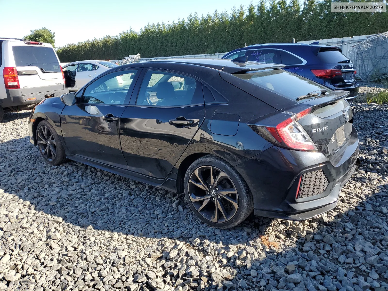 2019 Honda Civic Sport VIN: SHHFK7H49KU420279 Lot: 67135574