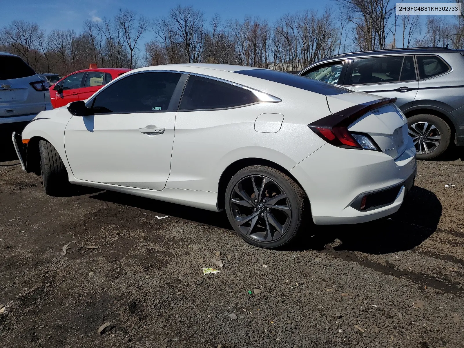 2HGFC4B81KH302733 2019 Honda Civic Sport