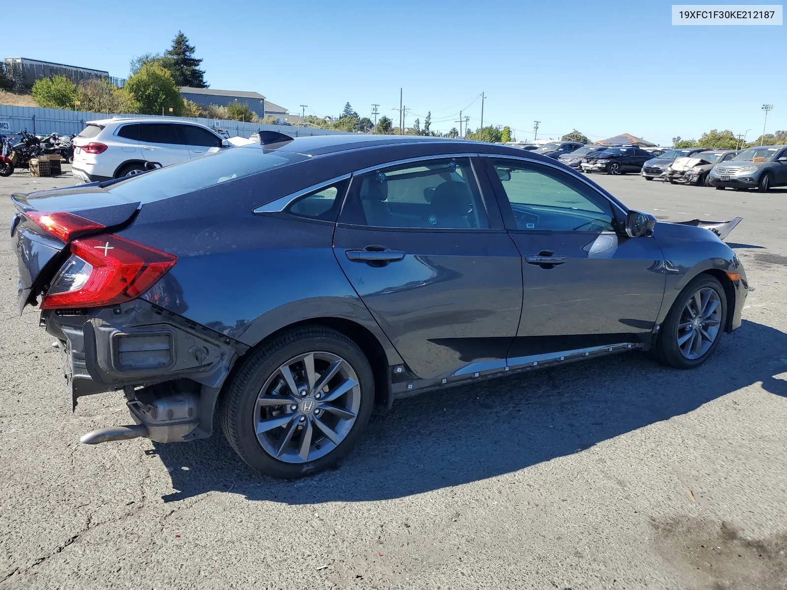 19XFC1F30KE212187 2019 Honda Civic Ex