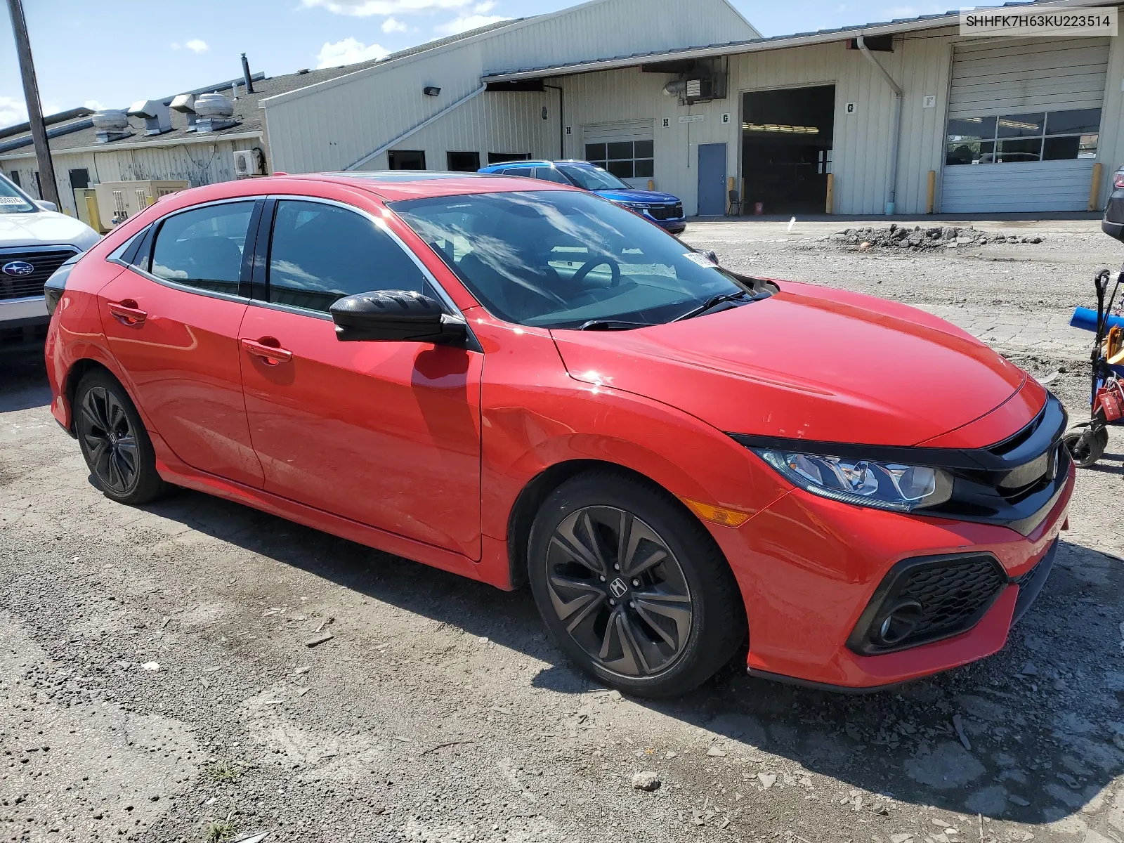 SHHFK7H63KU223514 2019 Honda Civic Ex