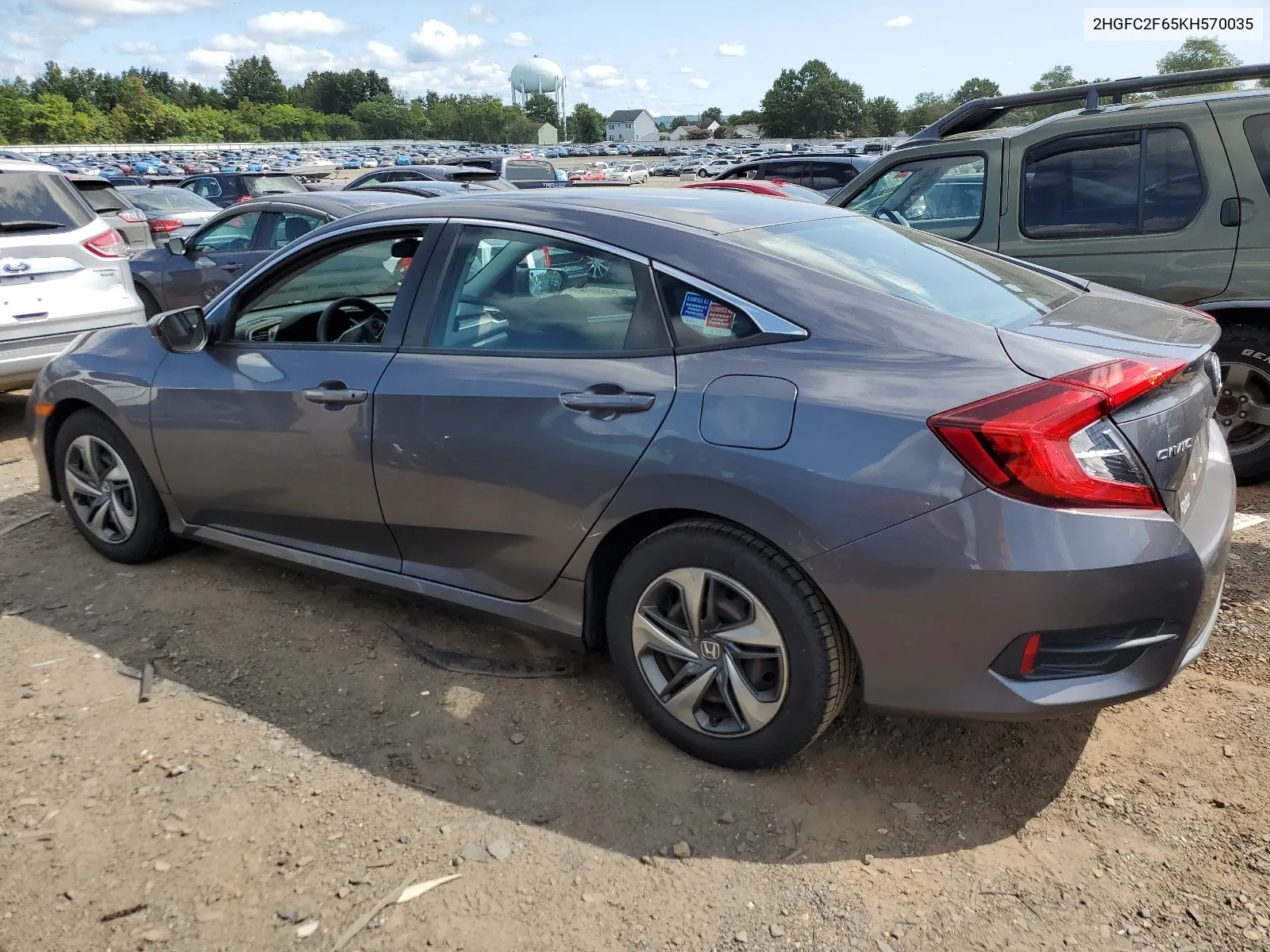 2HGFC2F65KH570035 2019 Honda Civic Lx