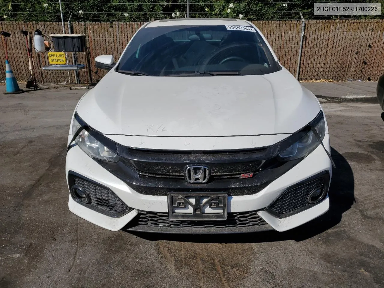 2019 Honda Civic Si VIN: 2HGFC1E52KH700226 Lot: 68469364