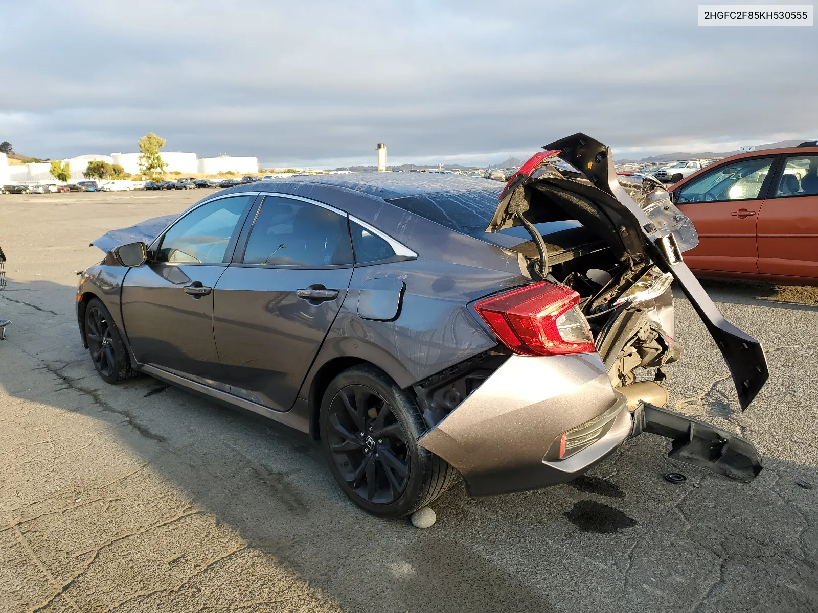 2019 Honda Civic Sport VIN: 2HGFC2F85KH530555 Lot: 68557134