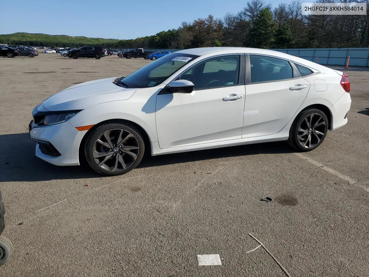 2019 Honda Civic Sport VIN: 2HGFC2F8XKH584014 Lot: 68618584