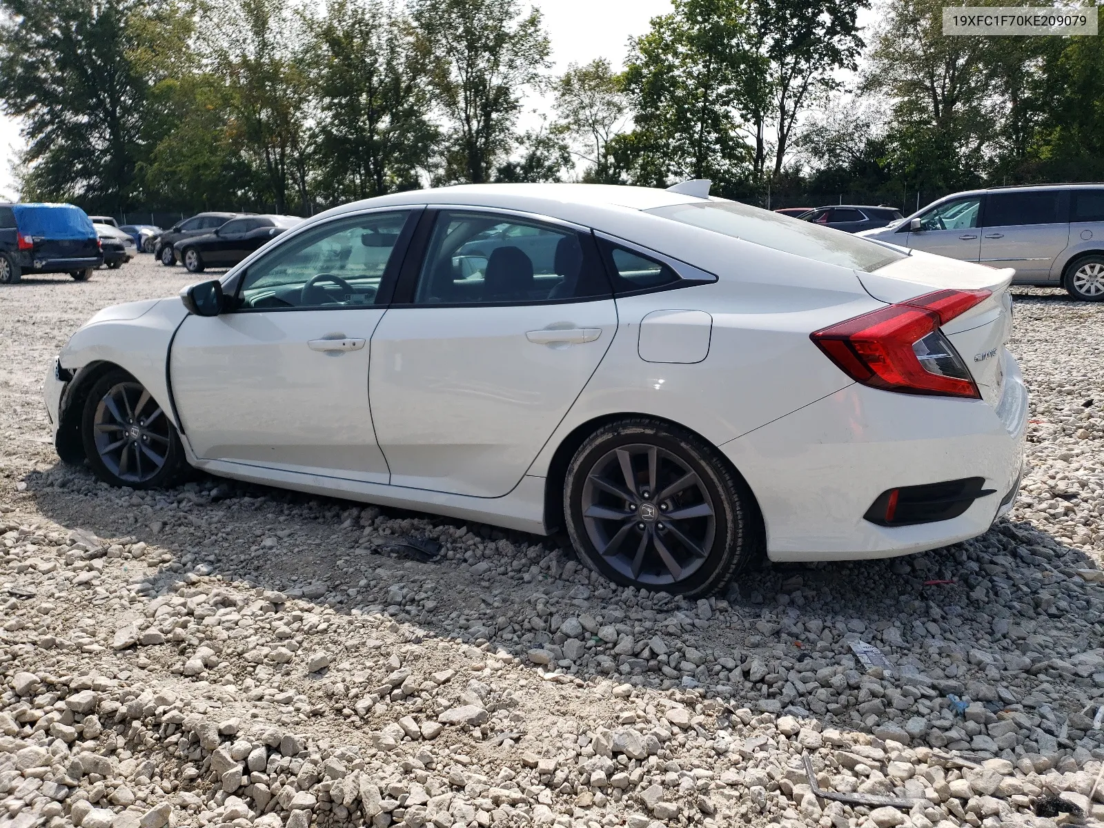 2019 Honda Civic Exl VIN: 19XFC1F70KE209079 Lot: 68643844