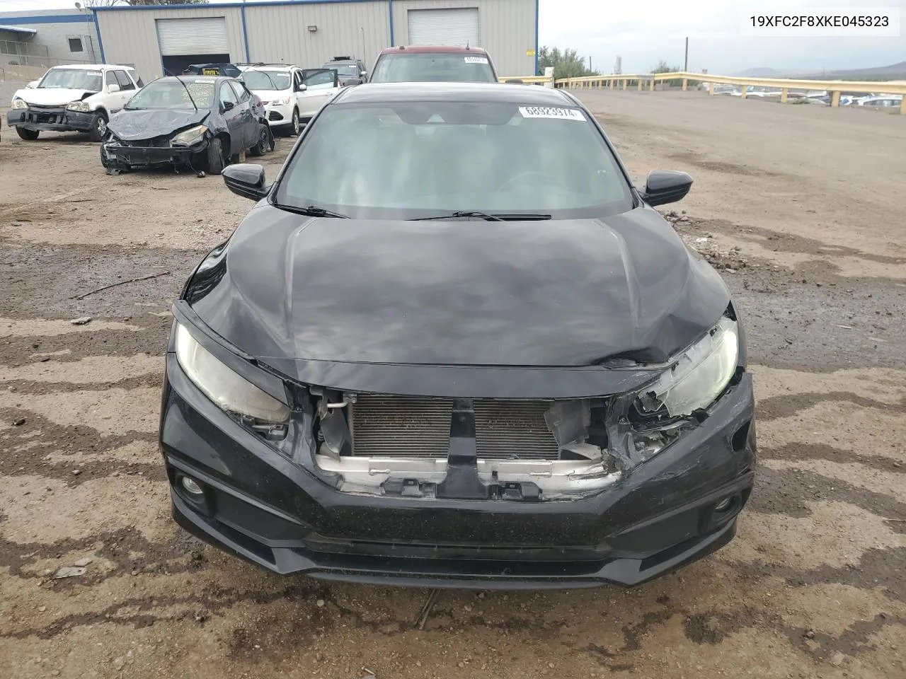 2019 Honda Civic Sport VIN: 19XFC2F8XKE045323 Lot: 68923974