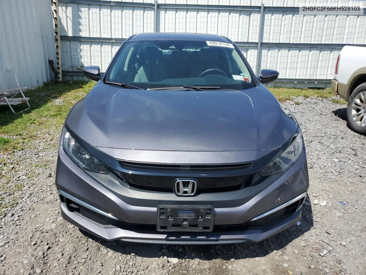 2HGFC2F66KH528103 2019 Honda Civic Lx