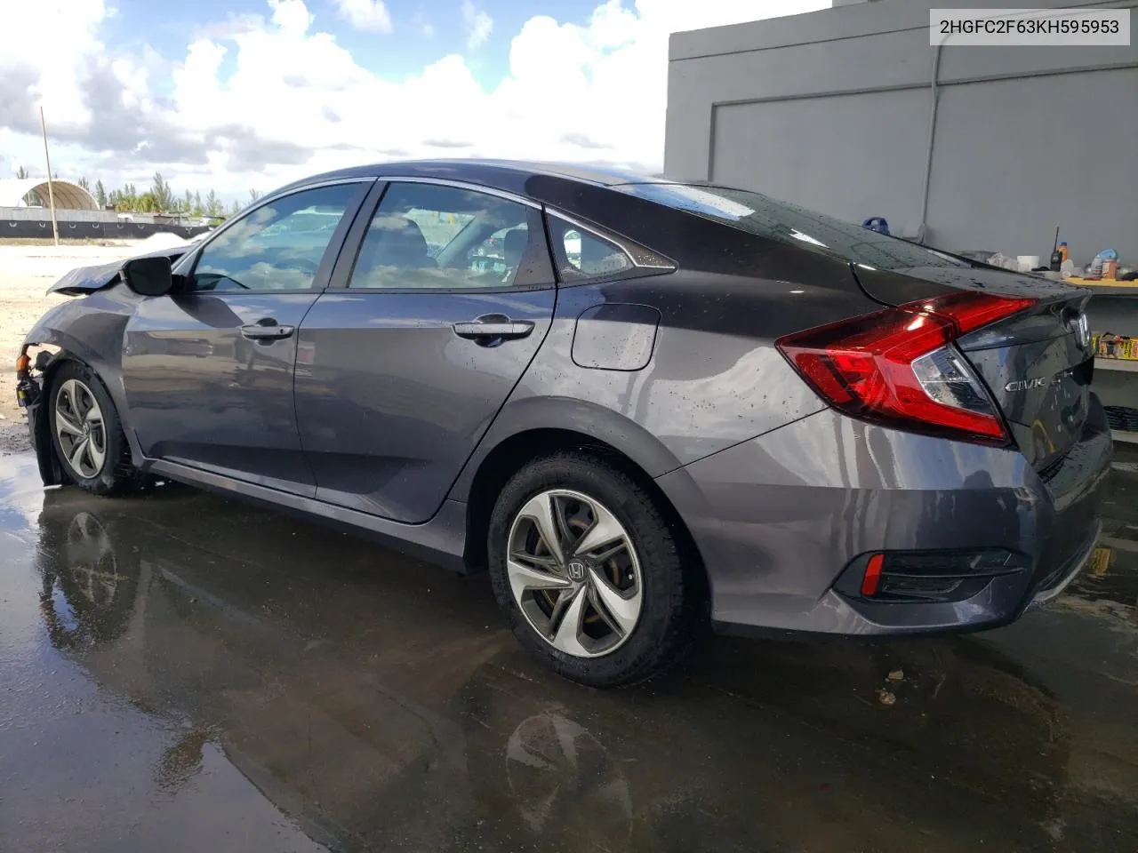 2019 Honda Civic Lx VIN: 2HGFC2F63KH595953 Lot: 69026304