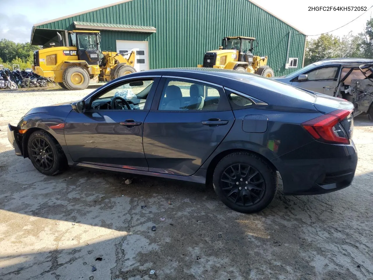 2HGFC2F64KH572052 2019 Honda Civic Lx