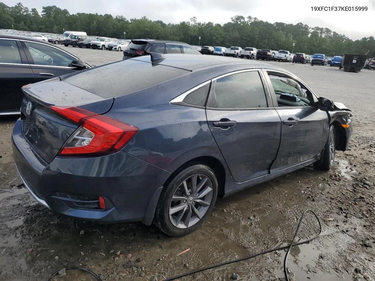 2019 Honda Civic Ex VIN: 19XFC1F37KE015999 Lot: 69237404