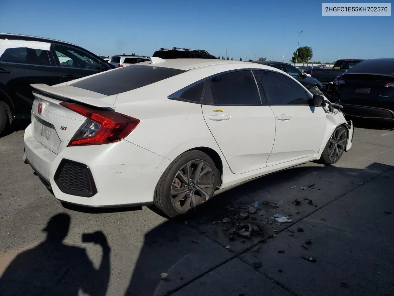 2HGFC1E55KH702570 2019 Honda Civic Si