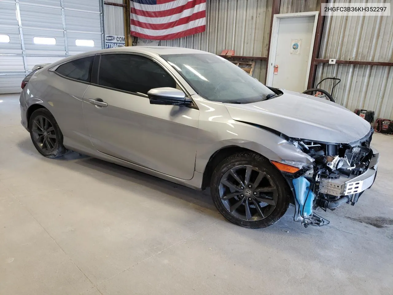 2019 Honda Civic Ex VIN: 2HGFC3B36KH352297 Lot: 69603584