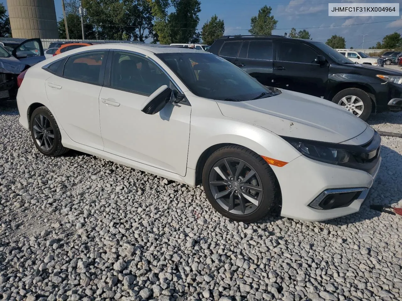 JHMFC1F31KX004964 2019 Honda Civic Ex