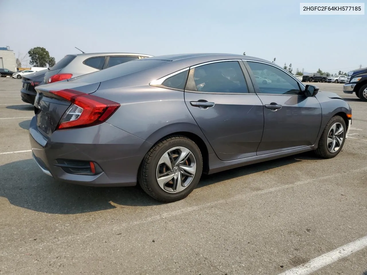 2019 Honda Civic Lx VIN: 2HGFC2F64KH577185 Lot: 70088114