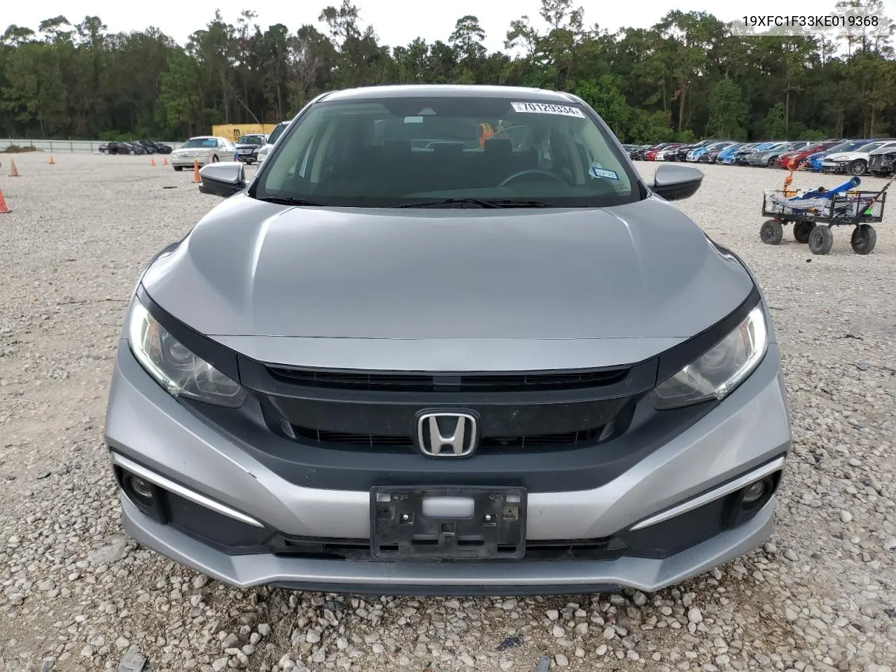 2019 Honda Civic Ex VIN: 19XFC1F33KE019368 Lot: 70129334