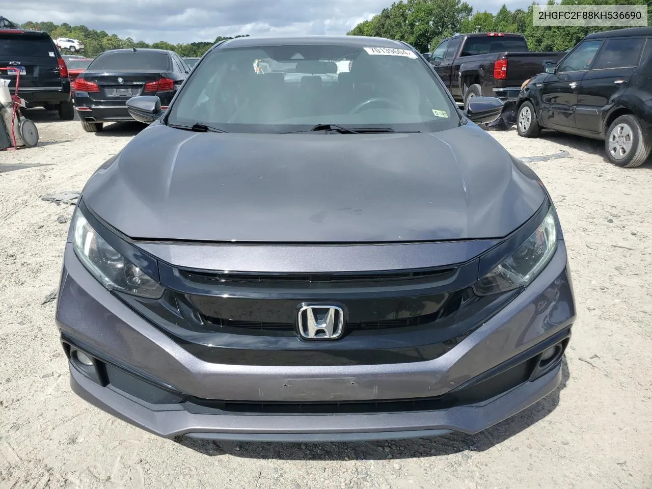 2HGFC2F88KH536690 2019 Honda Civic Sport