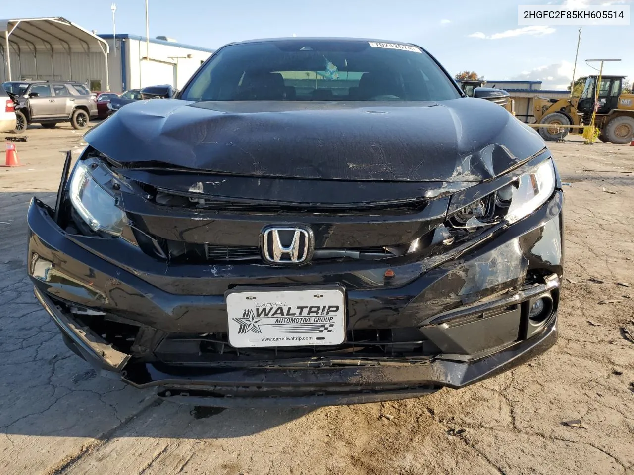 2HGFC2F85KH605514 2019 Honda Civic Sport