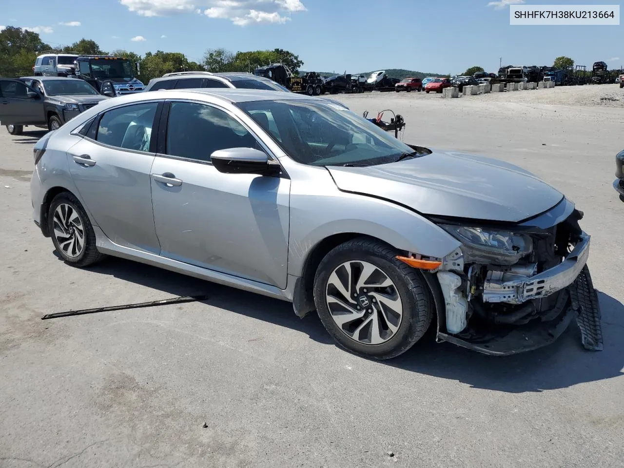 SHHFK7H38KU213664 2019 Honda Civic Lx