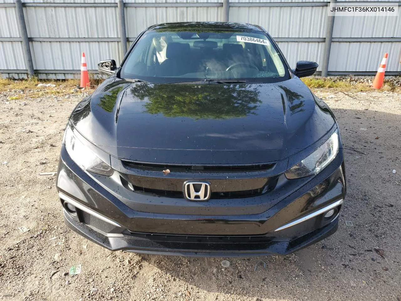 2019 Honda Civic Ex VIN: JHMFC1F36KX014146 Lot: 70386464