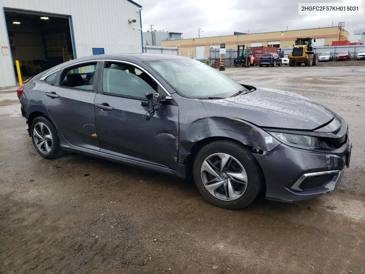 2019 Honda Civic Lx VIN: 2HGFC2F57KH015031 Lot: 70476124