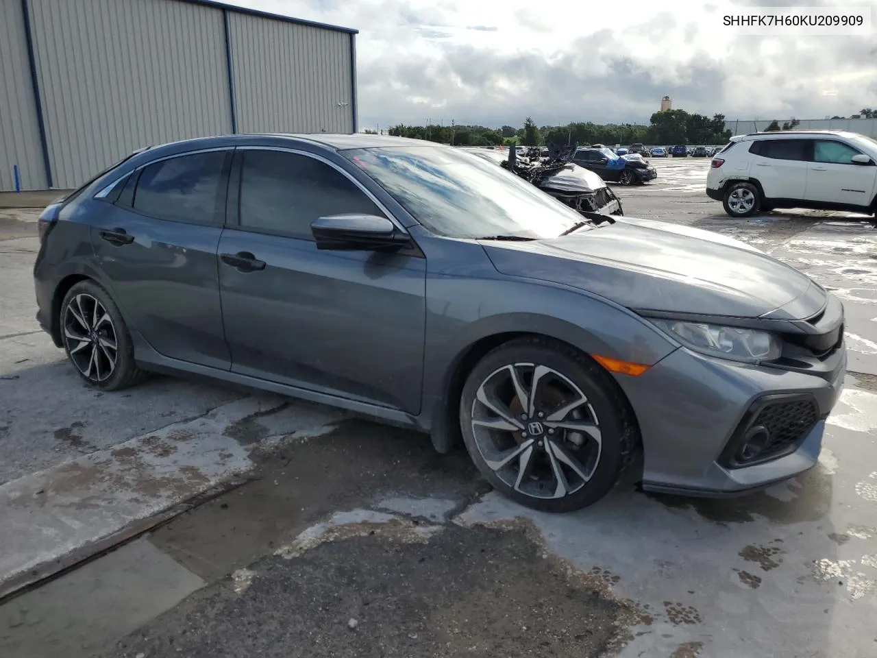 2019 Honda Civic Ex VIN: SHHFK7H60KU209909 Lot: 70727724