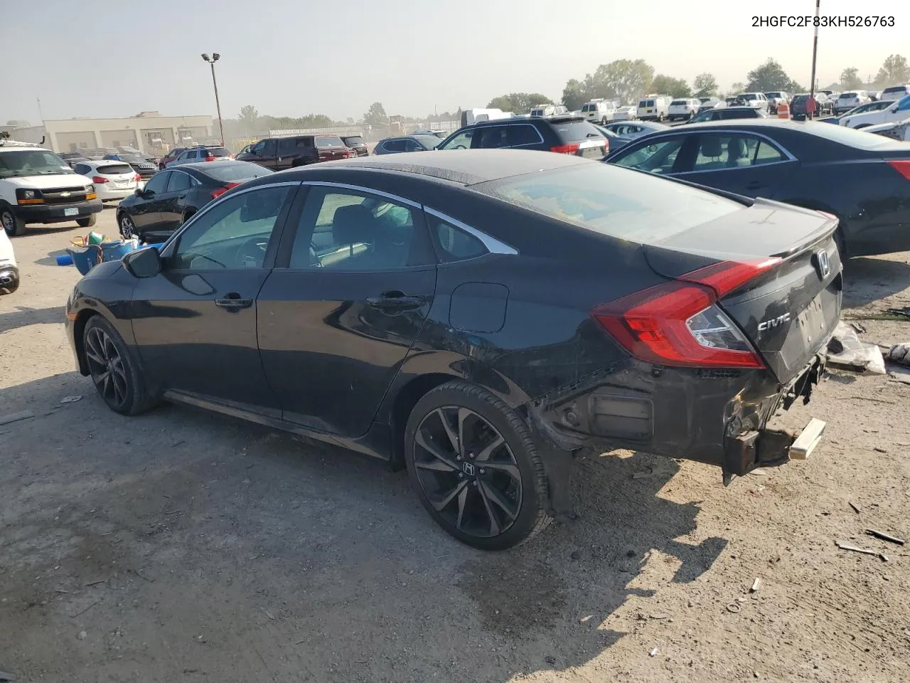 2HGFC2F83KH526763 2019 Honda Civic Sport