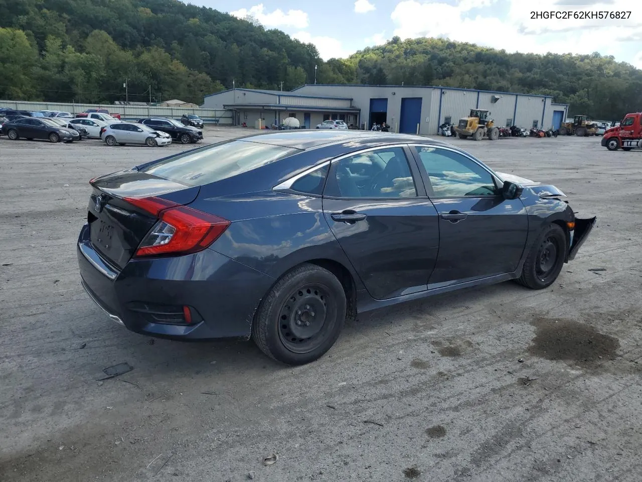 2HGFC2F62KH576827 2019 Honda Civic Lx