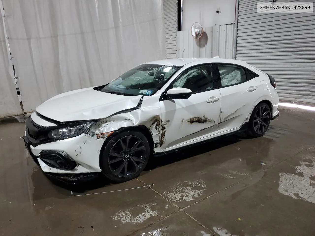 2019 Honda Civic Sport VIN: SHHFK7H45KU422899 Lot: 70860134