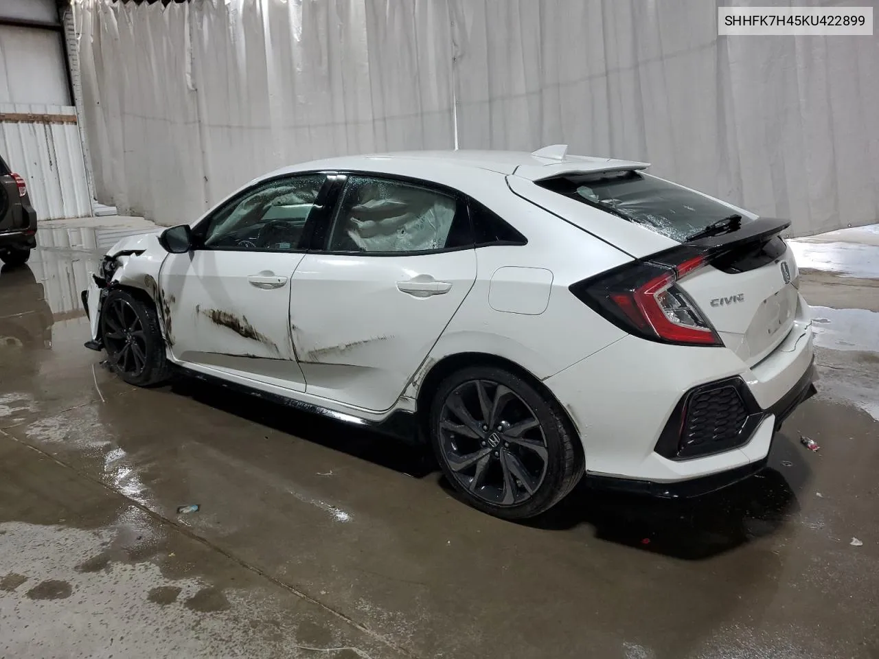 2019 Honda Civic Sport VIN: SHHFK7H45KU422899 Lot: 70860134