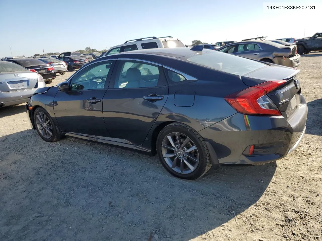 19XFC1F33KE207131 2019 Honda Civic Ex