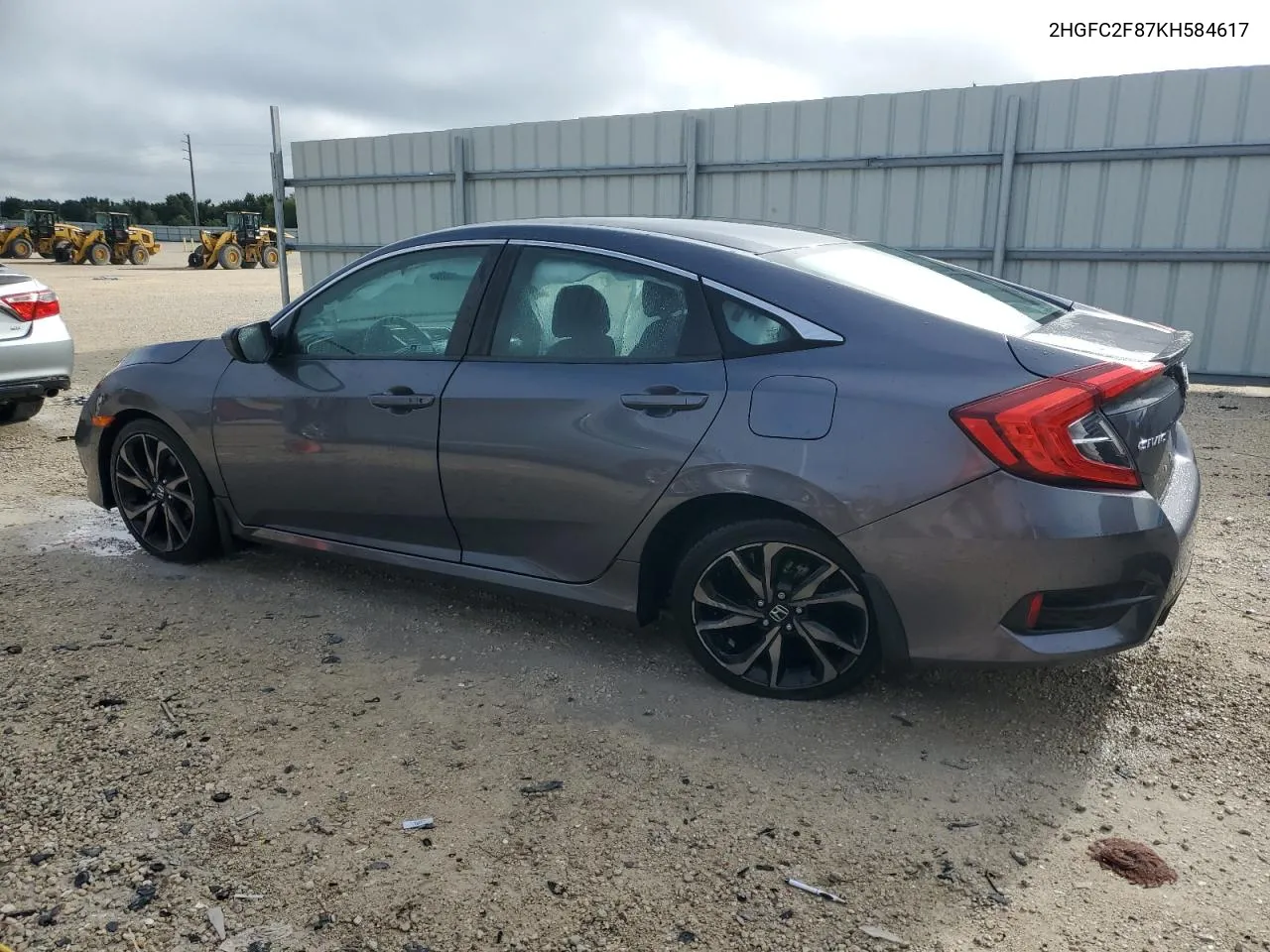 2HGFC2F87KH584617 2019 Honda Civic Sport