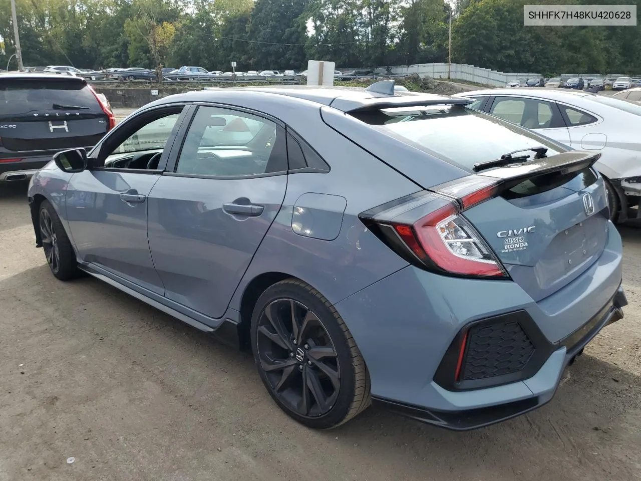 SHHFK7H48KU420628 2019 Honda Civic Sport