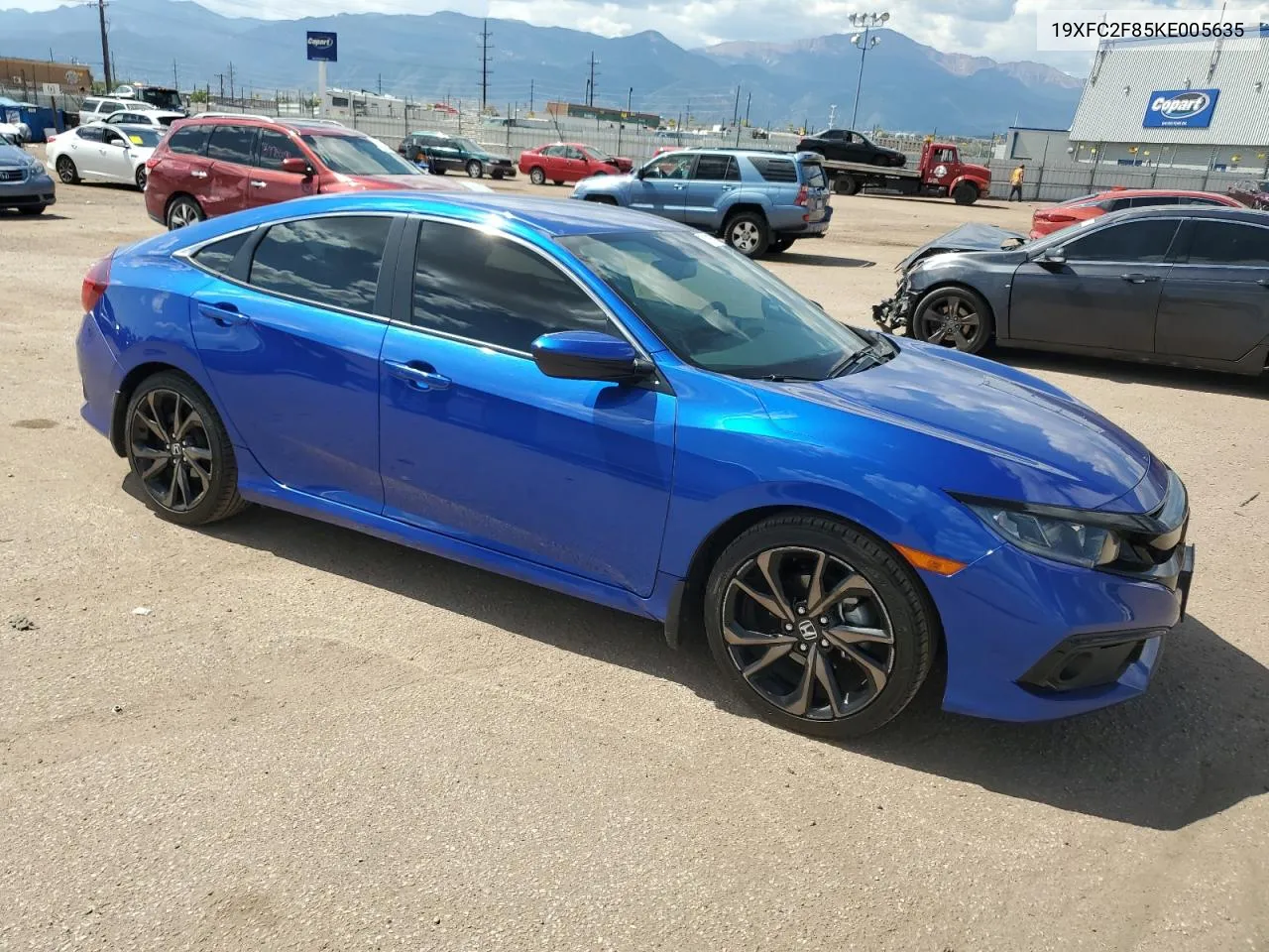 2019 Honda Civic Sport VIN: 19XFC2F85KE005635 Lot: 71015714