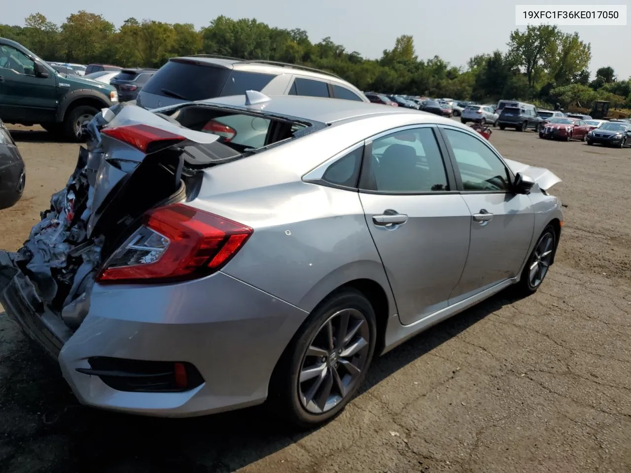 19XFC1F36KE017050 2019 Honda Civic Ex