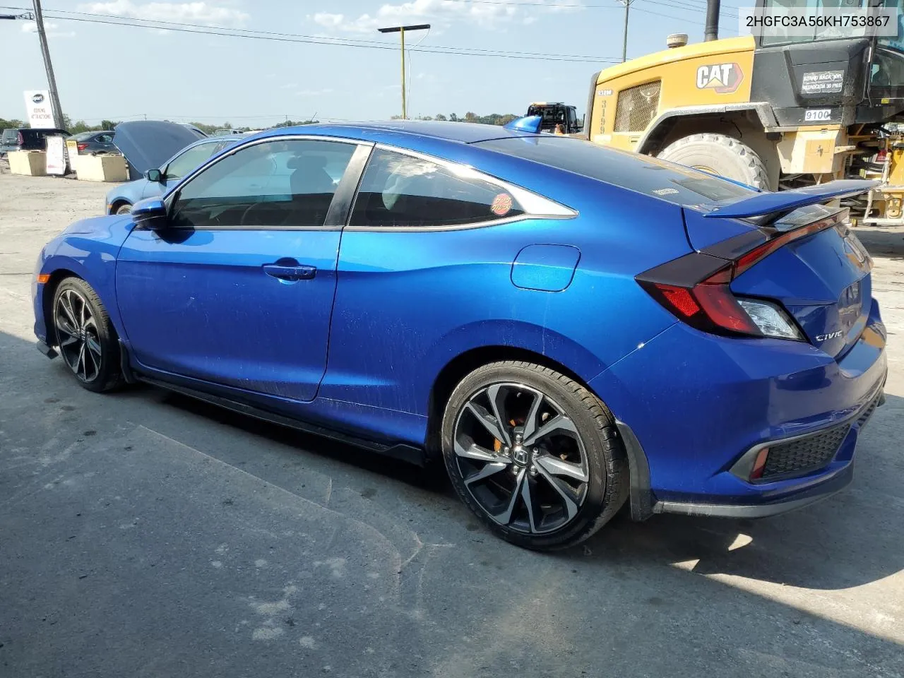 2019 Honda Civic Si VIN: 2HGFC3A56KH753867 Lot: 71453114