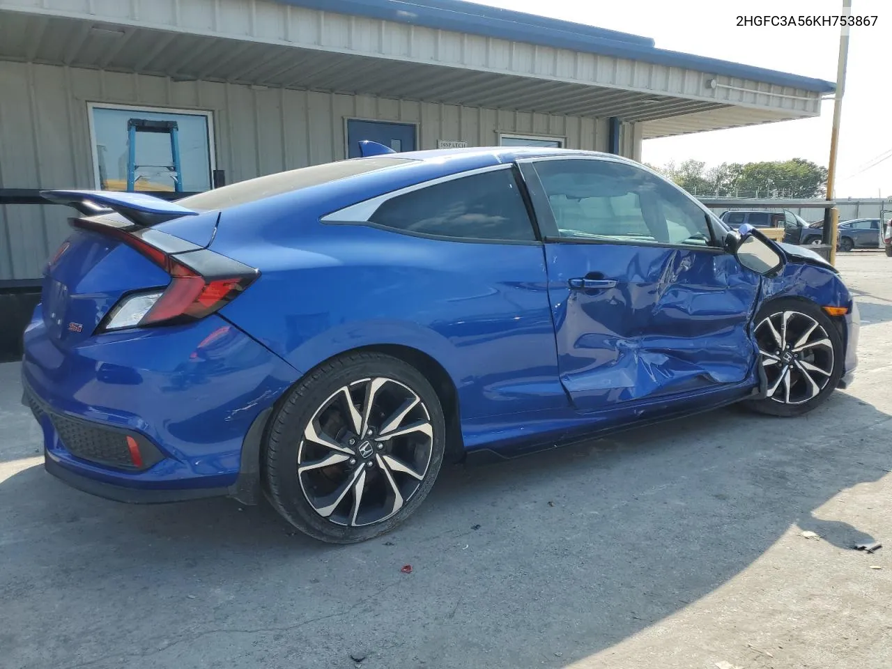 2019 Honda Civic Si VIN: 2HGFC3A56KH753867 Lot: 71453114