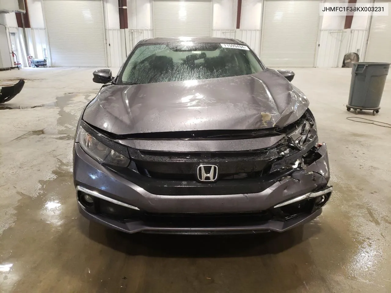 2019 Honda Civic Ex VIN: JHMFC1F38KX003231 Lot: 71599494