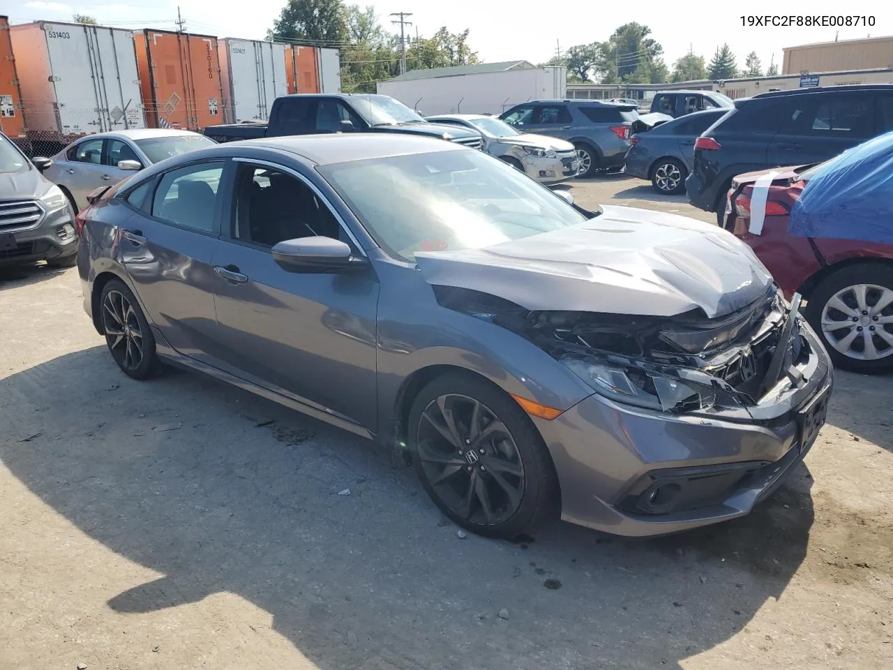 2019 Honda Civic Sport VIN: 19XFC2F88KE008710 Lot: 71629724