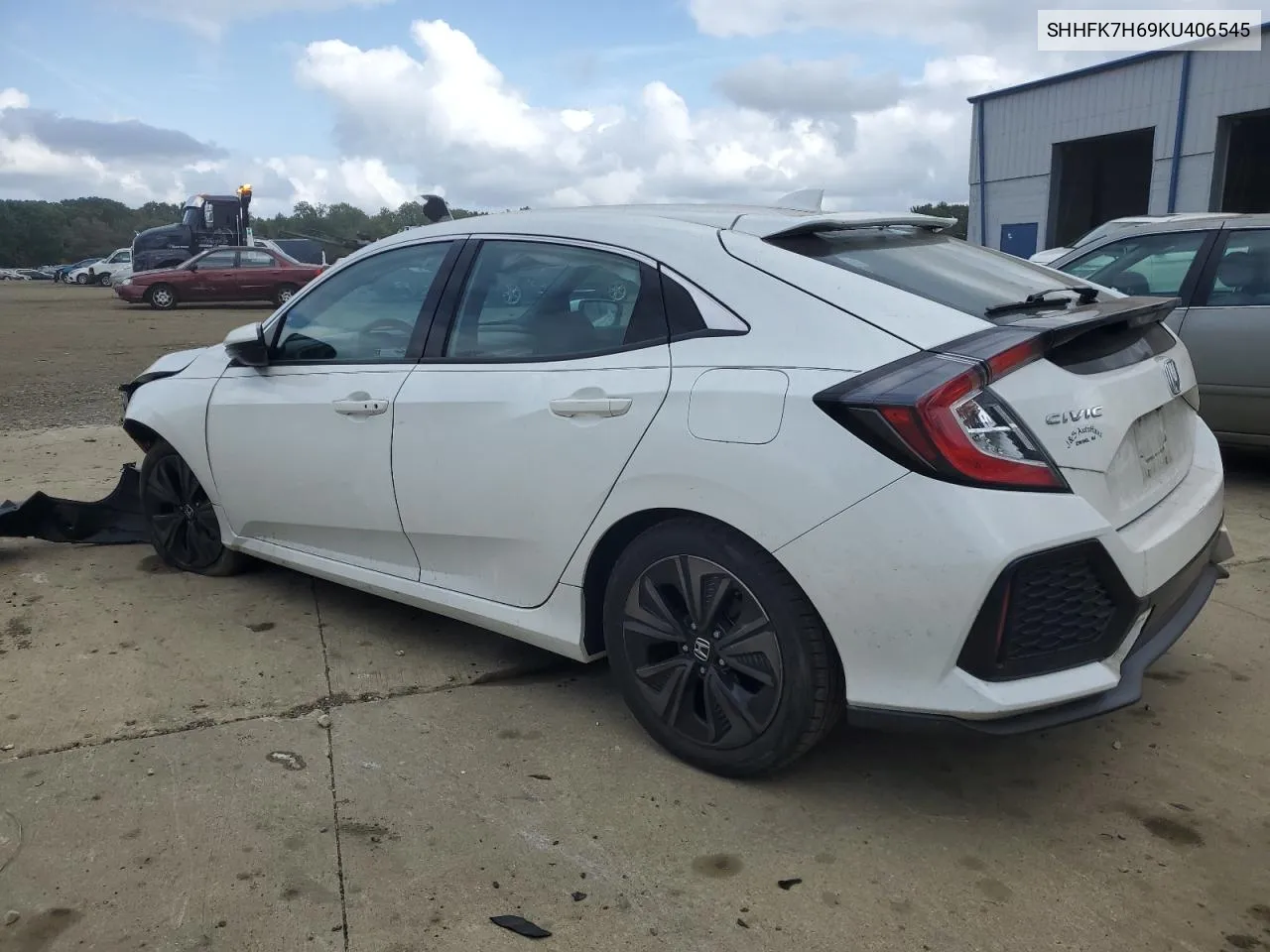 2019 Honda Civic Ex VIN: SHHFK7H69KU406545 Lot: 71723724