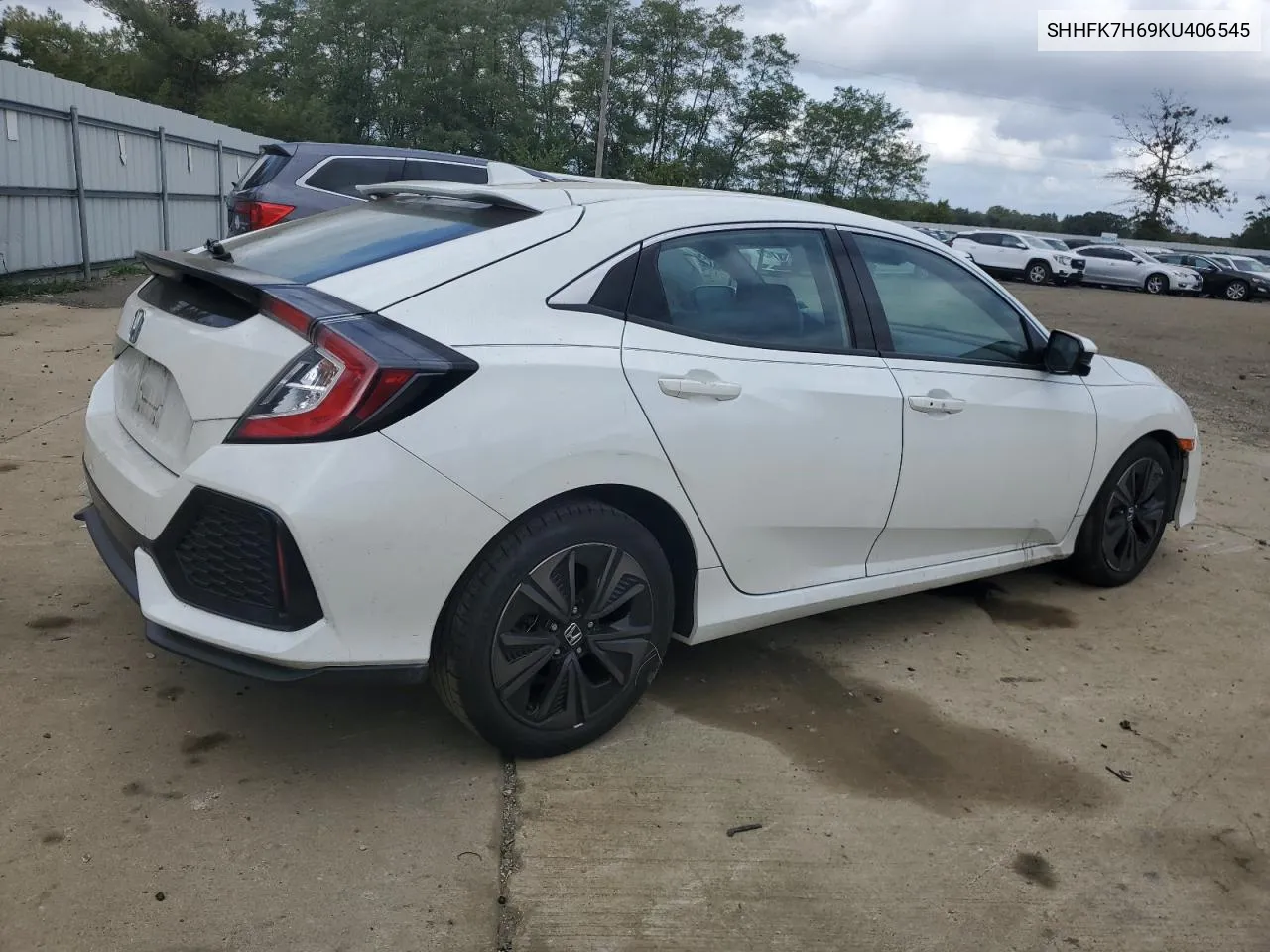 2019 Honda Civic Ex VIN: SHHFK7H69KU406545 Lot: 71723724