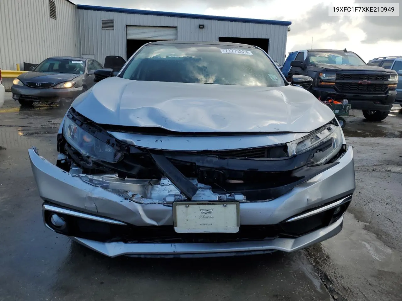 2019 Honda Civic Exl VIN: 19XFC1F7XKE210949 Lot: 71775324