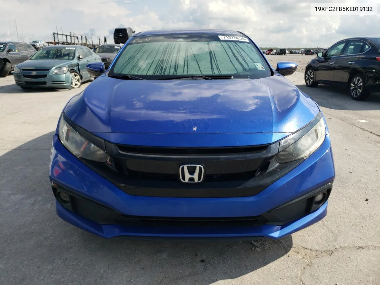 2019 Honda Civic Sport VIN: 19XFC2F85KE019132 Lot: 71875654