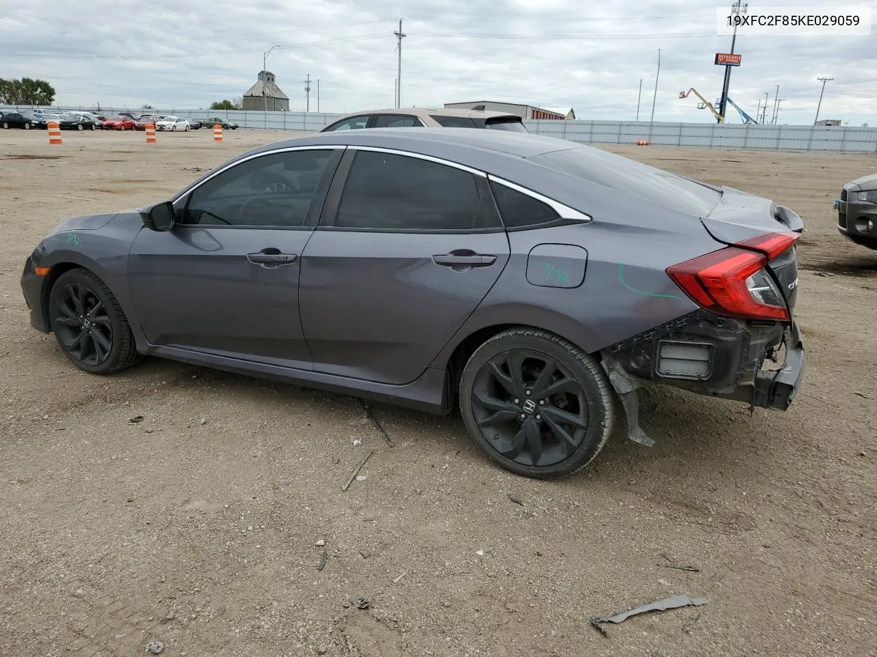 2019 Honda Civic Sport VIN: 19XFC2F85KE029059 Lot: 72047374