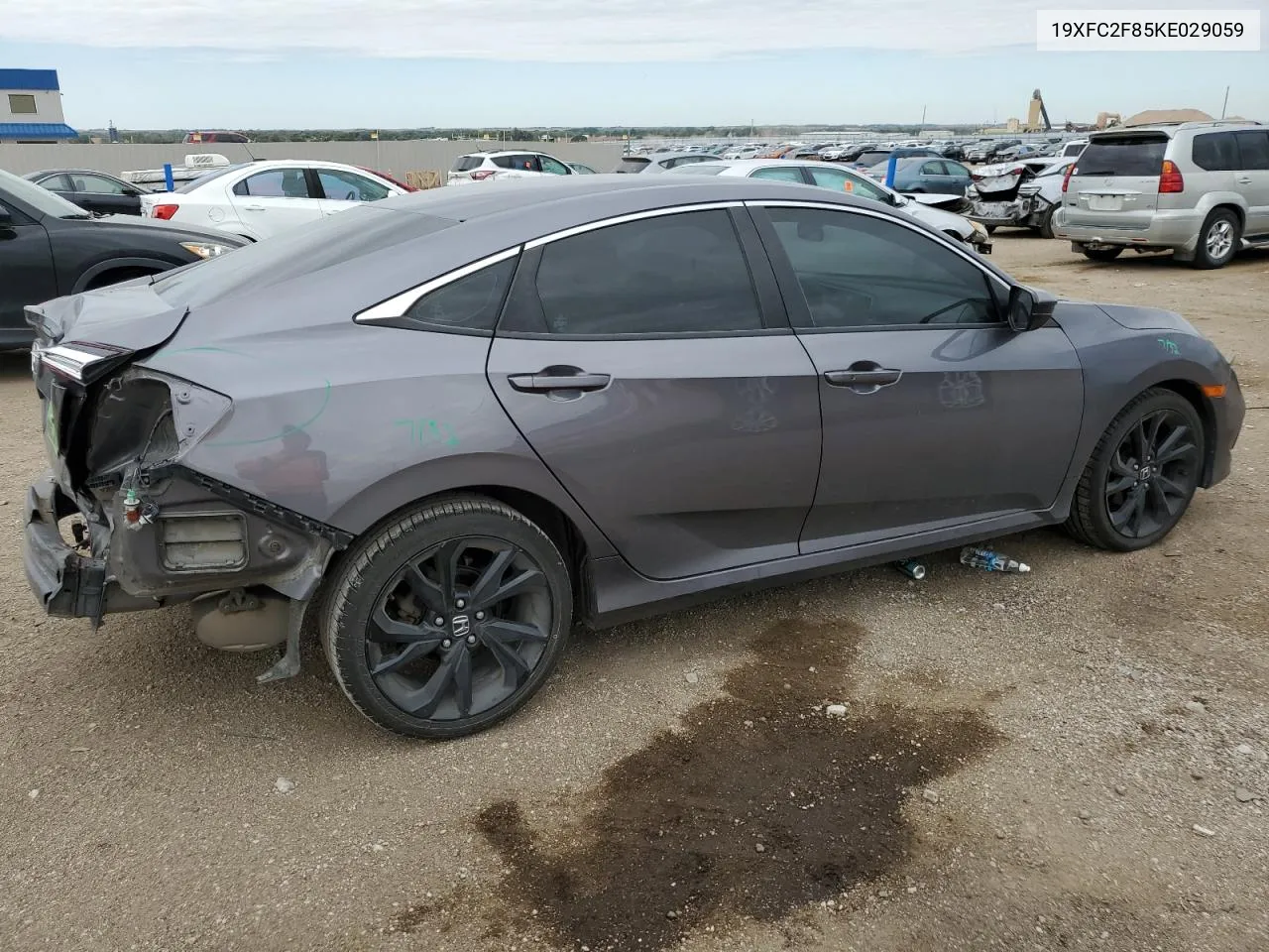 2019 Honda Civic Sport VIN: 19XFC2F85KE029059 Lot: 72047374