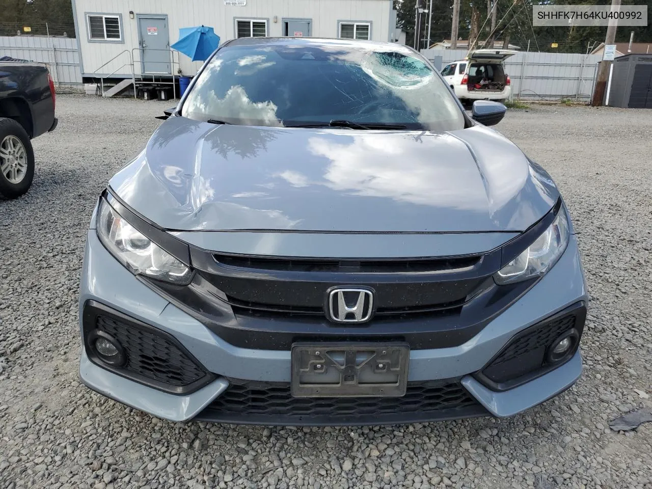 2019 Honda Civic Ex VIN: SHHFK7H64KU400992 Lot: 72047814