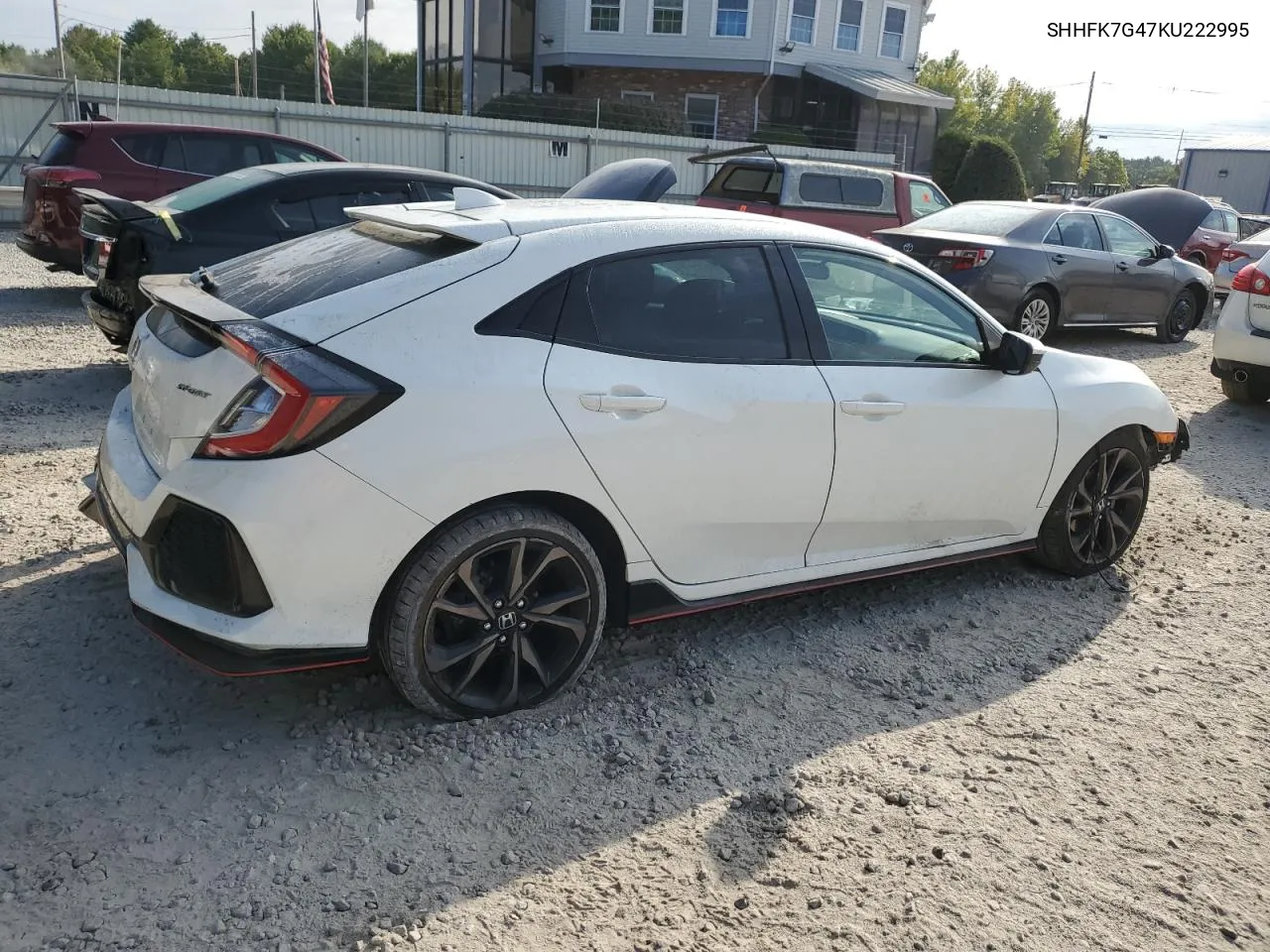 SHHFK7G47KU222995 2019 Honda Civic Sport